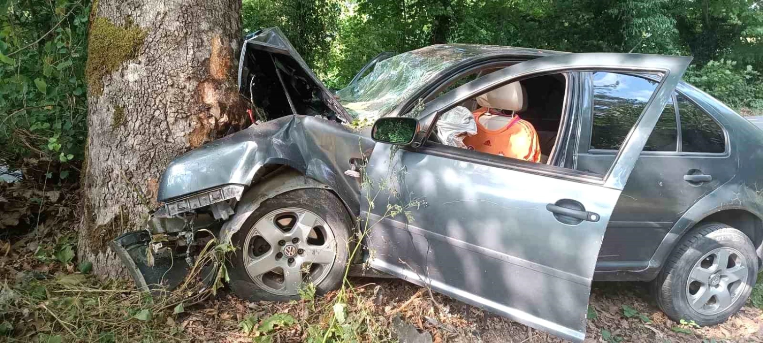 Bartın'da Kontrolden Çıkan Otomobilde Feci Kaza: 1 Ölü, 3 Yaralı