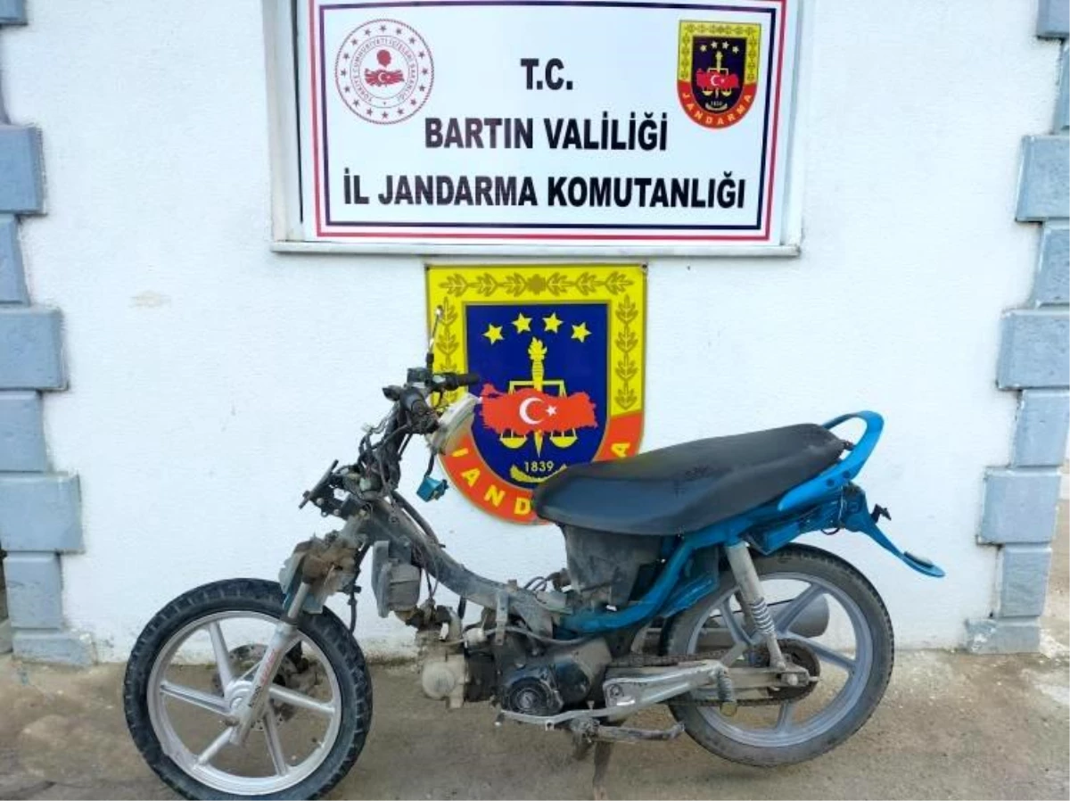 Bartın'da Motosiklet Hırsızı Yakalandı