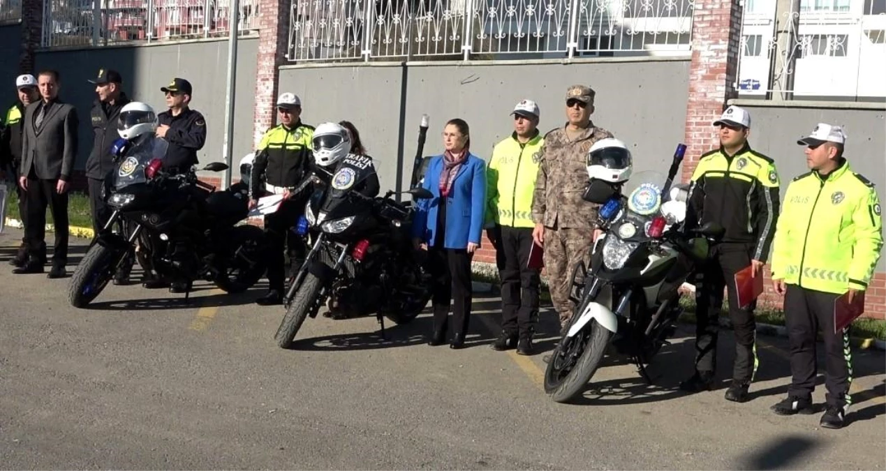 Bartın'da Şahinler'e trafik eğitimi verildi