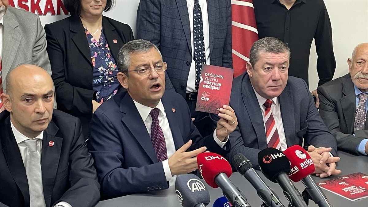 CHP Genel Başkan adayı Özel, Zonguldak'ta konuştu Açıklaması