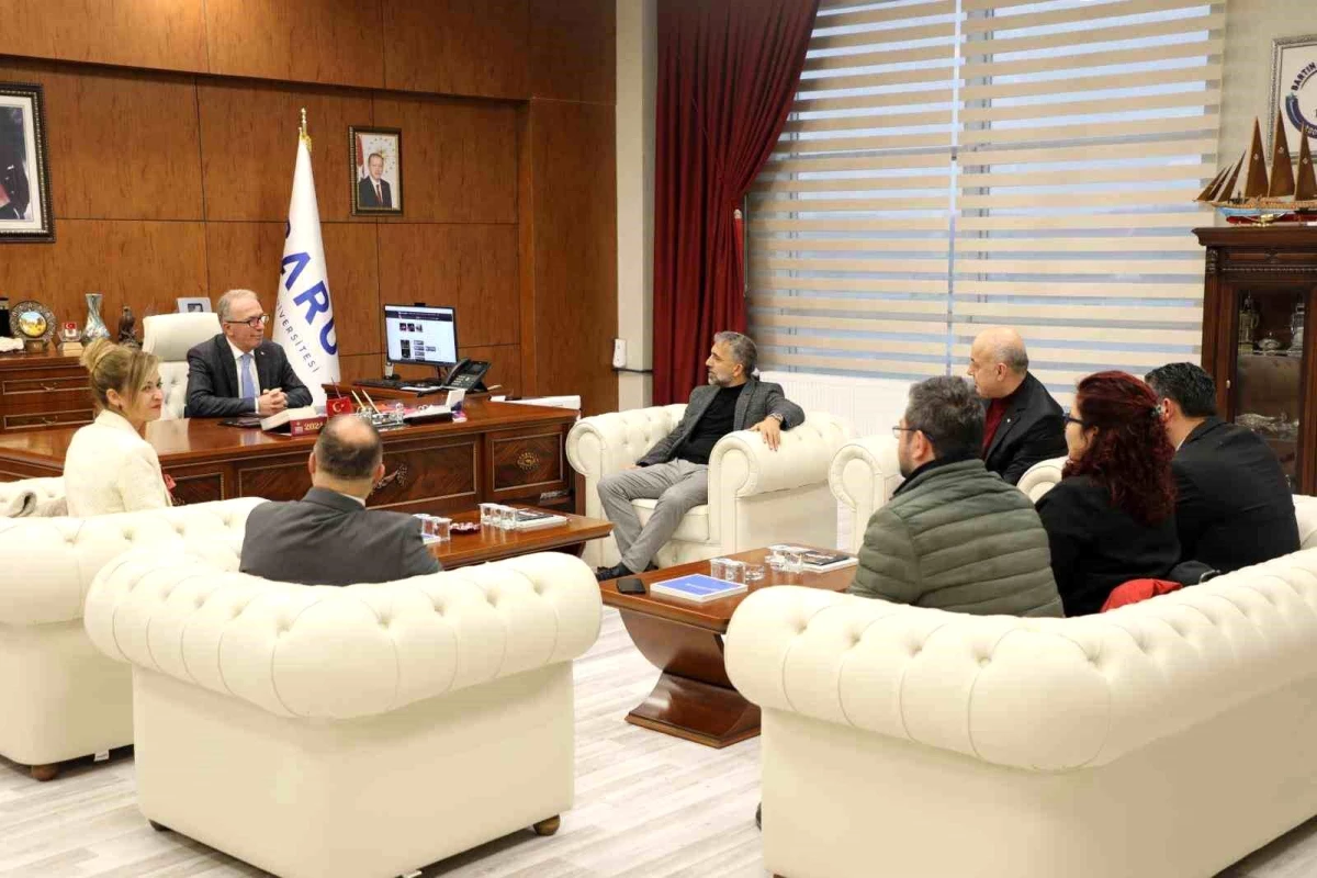 İMEAK DTO Meclis Eğitim ve İstihdam Komisyonu, Bartın Üniversitesi'ni ziyaret etti