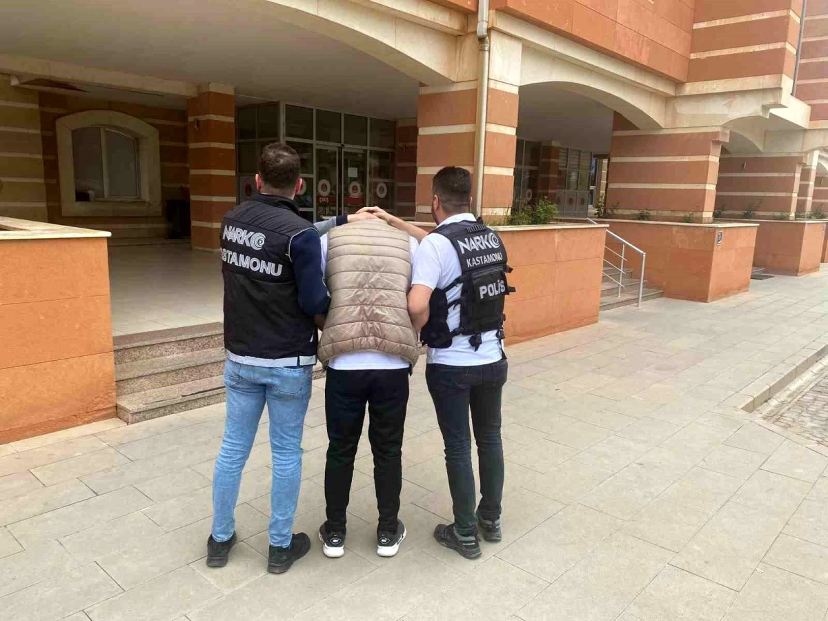 Kastamonu'da Cezaevi Firarisi Uyuşturucuyla Yakalandı