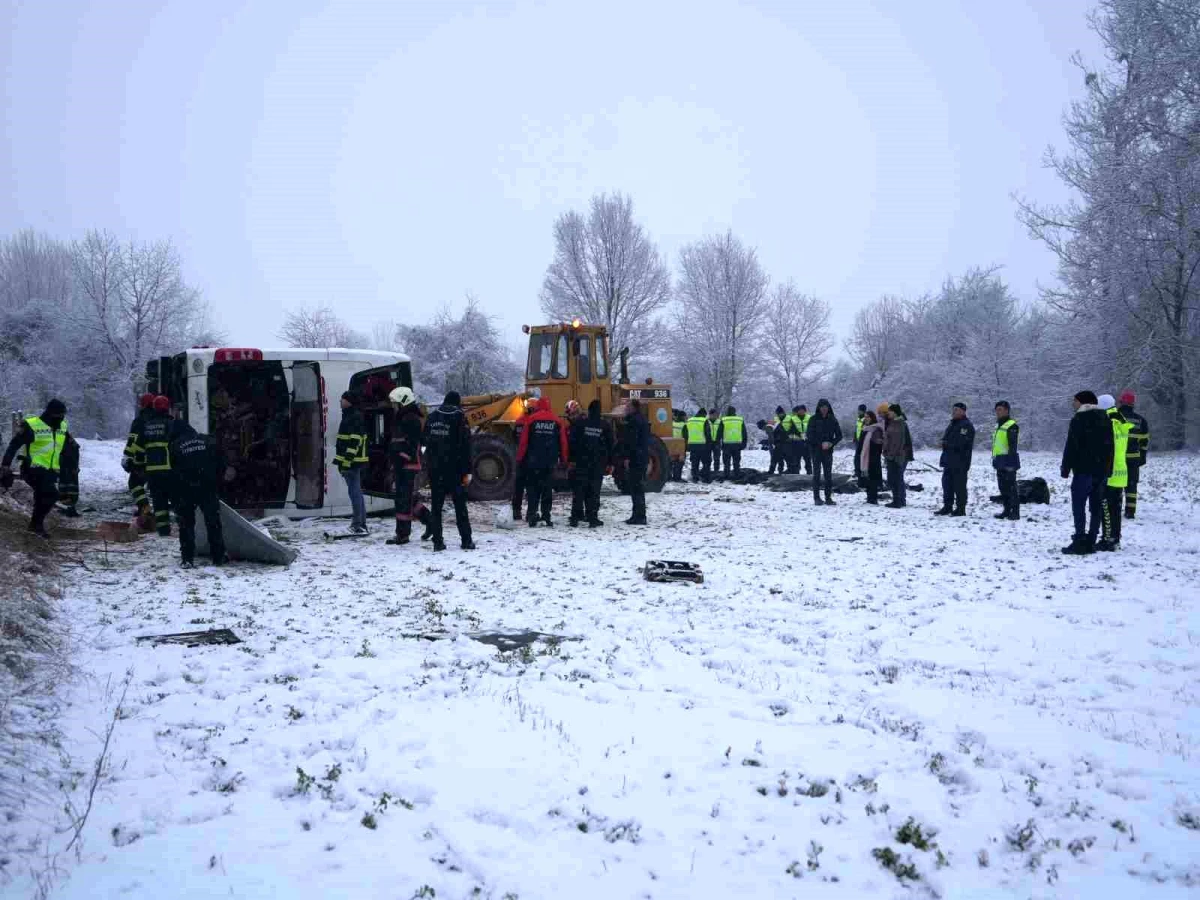 Kastamonu'da Otobüs Kazasında 6 Kişi Hayatını Kaybetti