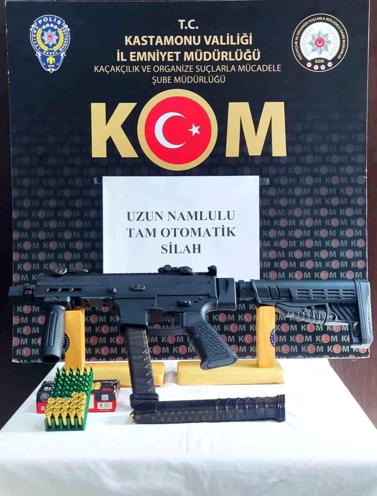 Kastamonu'da Uzun Namlulu Silah Ele Geçirildi