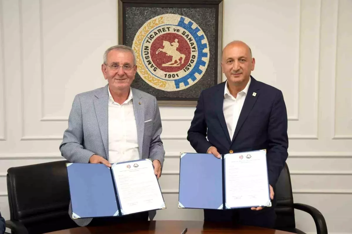 Samsun ve Bartın Ticaret ve Sanayi Odaları Kardeş Oda Protokolü İmzaladı