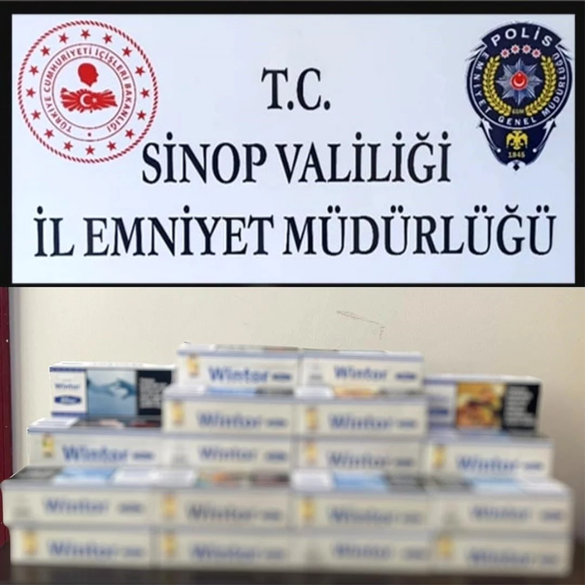 Sinop'ta 8 Bin Adet İçi Doldurulmuş Makaron Ele Geçirildi