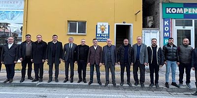 AK Parti Bartın İl Başkanı Yaşar Arslan, Kozcağız ve Kumluca teşkilatları ile bir araya geldi. 