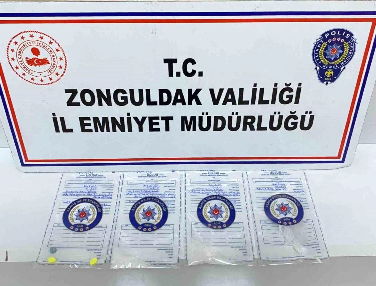 Zonguldak'ta Uyuşturucu Operasyonu: 3 Kişi Tutuklandı