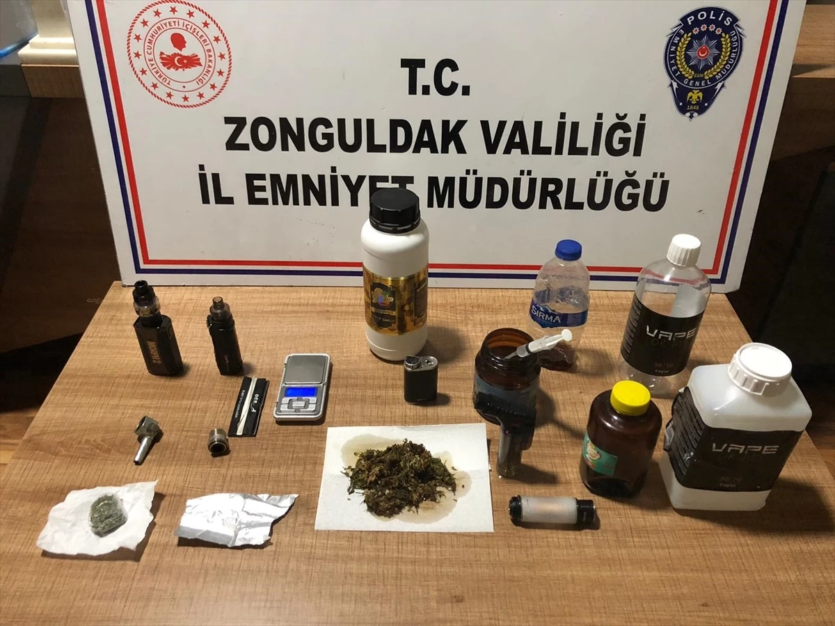 Zonguldak'ta uyuşturucu operasyonu: 3 şüpheli tutuklandı