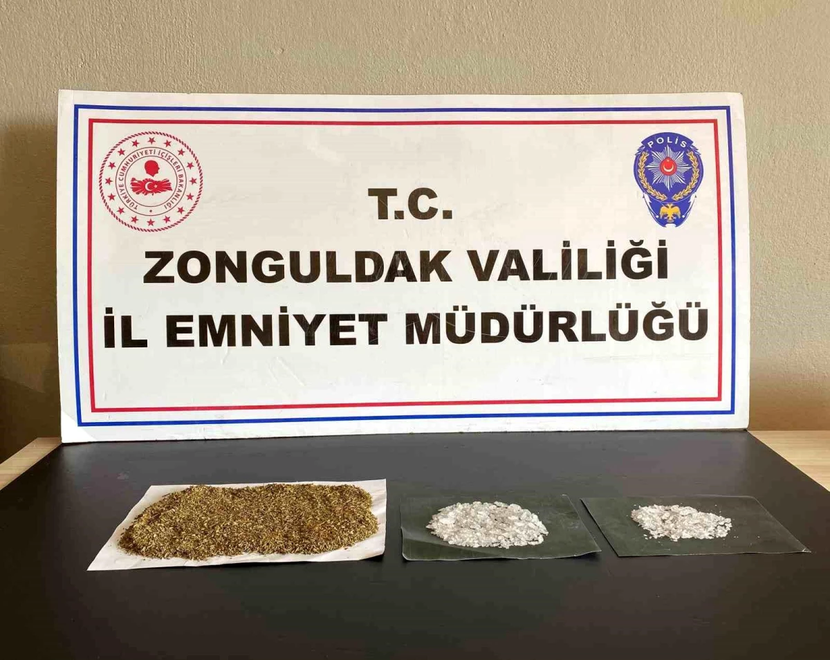 Zonguldak'ta Uyuşturucu Ticareti Yapan Zanlı Tutuklandı